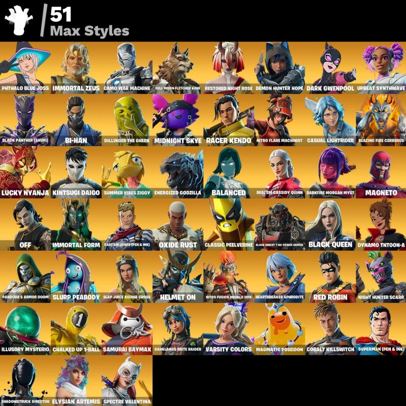 🎨 77 skins | 🌟 Fortnite account