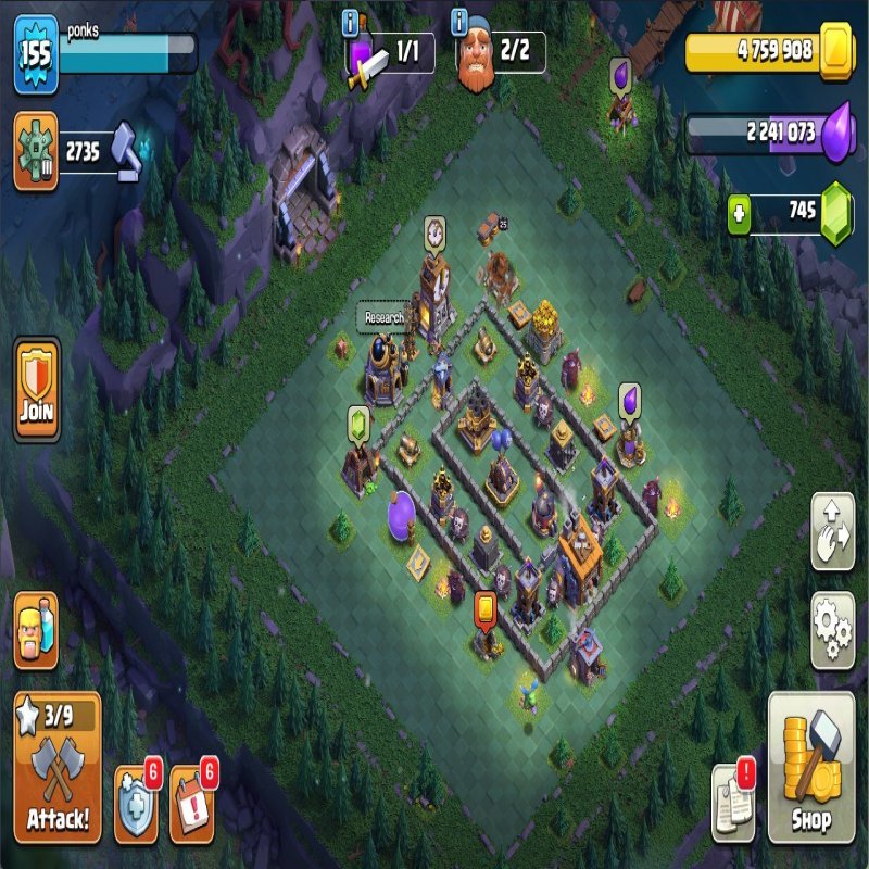 🏰 Clash of Clans акаунт | Ратуша 13 | Рівень 155