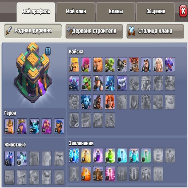 🏰 Clash of Clans акаунт | Ратуша 14 рівня | Рівень 82