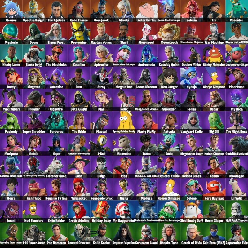 🎨 121 скінів | 🌟 Fortnite акаунт