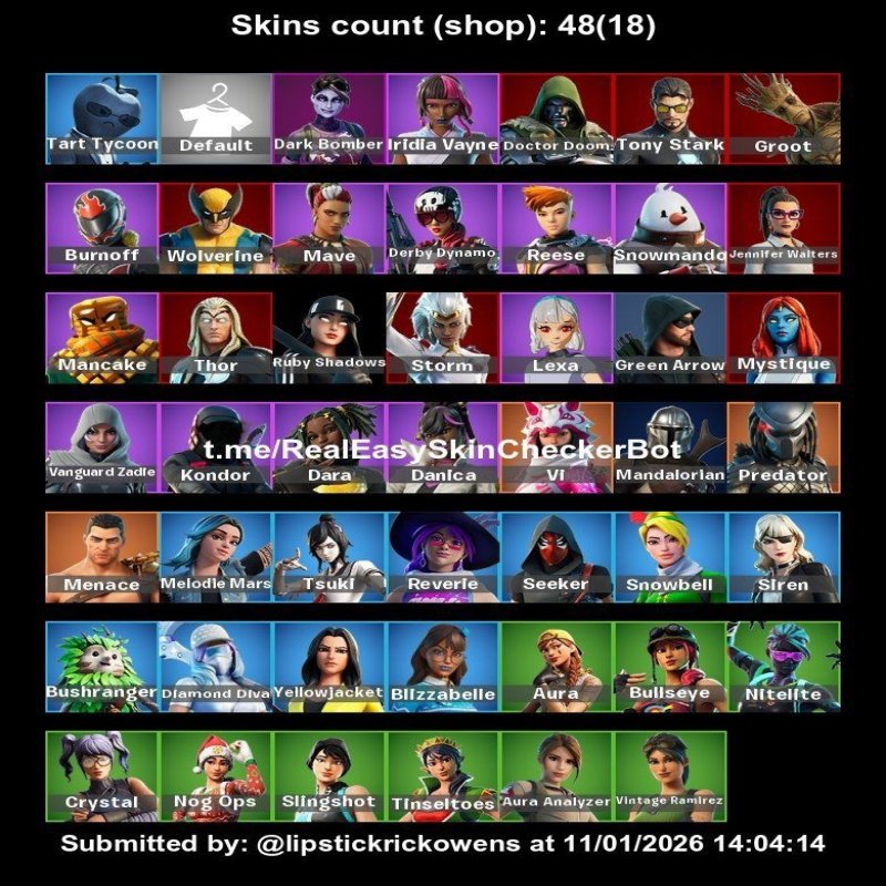 🎨 69 skins | 🌟 Fortnite account