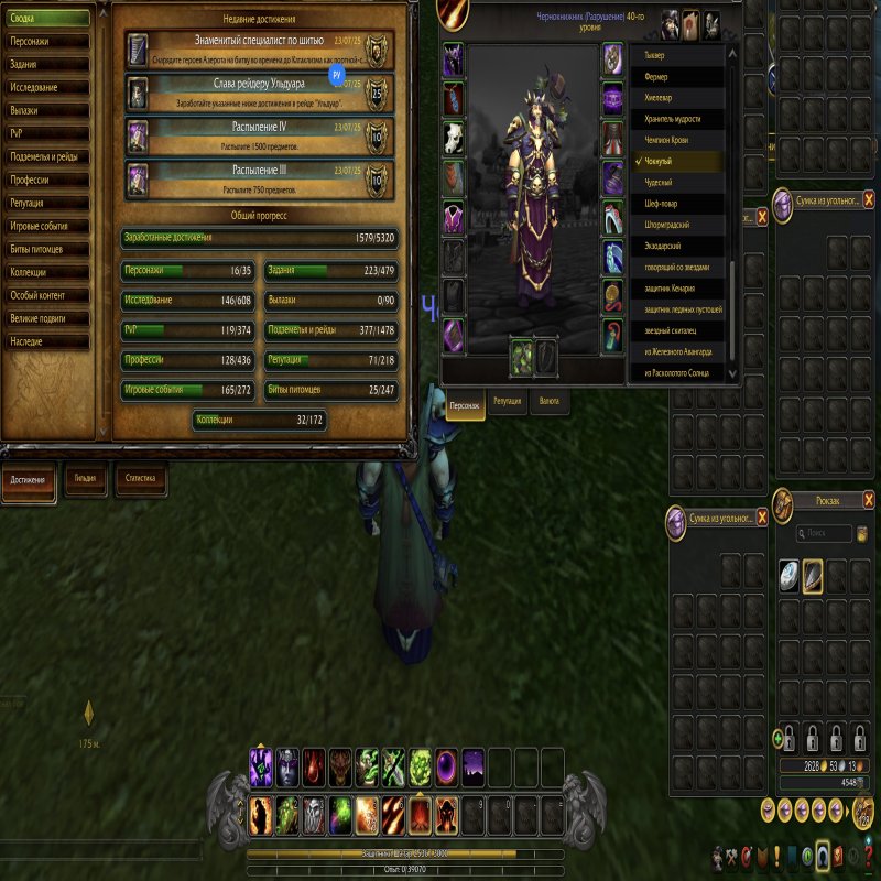 🎮 WoW акаунт | 40 рівень | Альянс | Thermaplugg