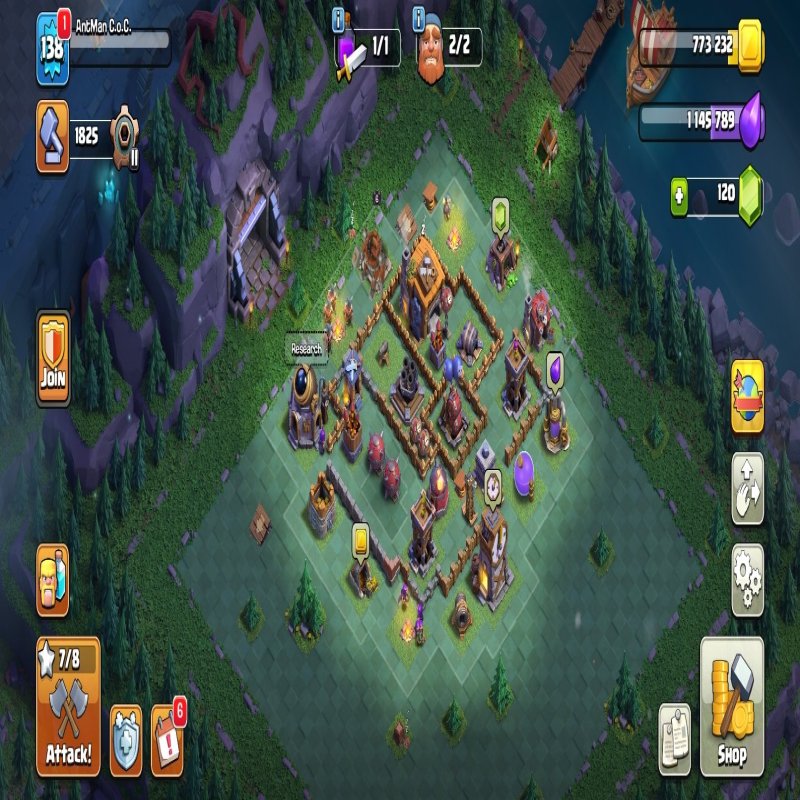 🏰 Clash of Clans акаунт | Ратуша 13 | Рівень: 58/65/35/41/5