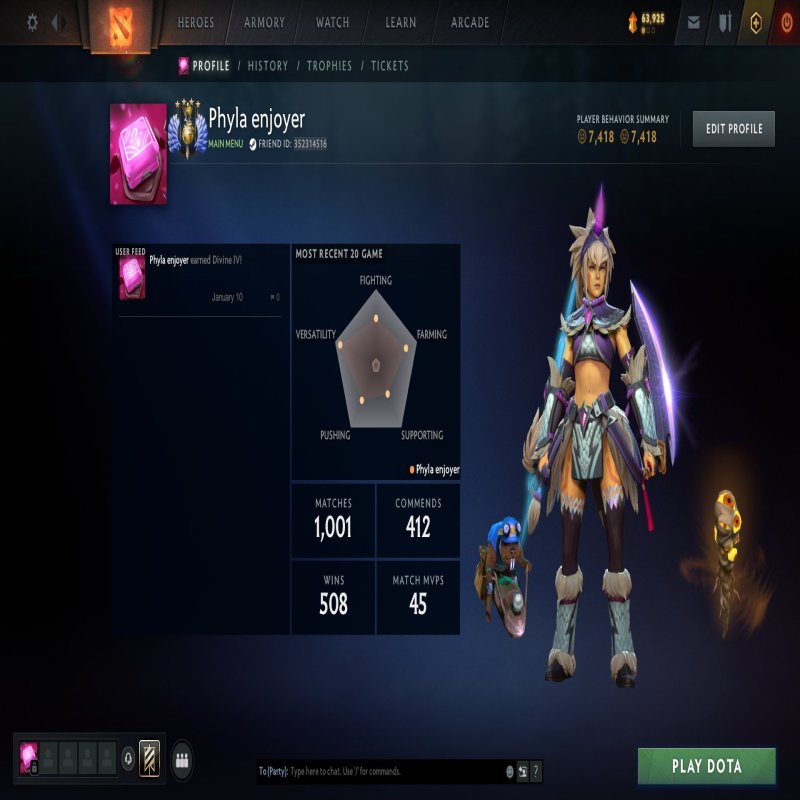 🏅 MMR 5205 | 🕒 980 годин | 🛡 7418