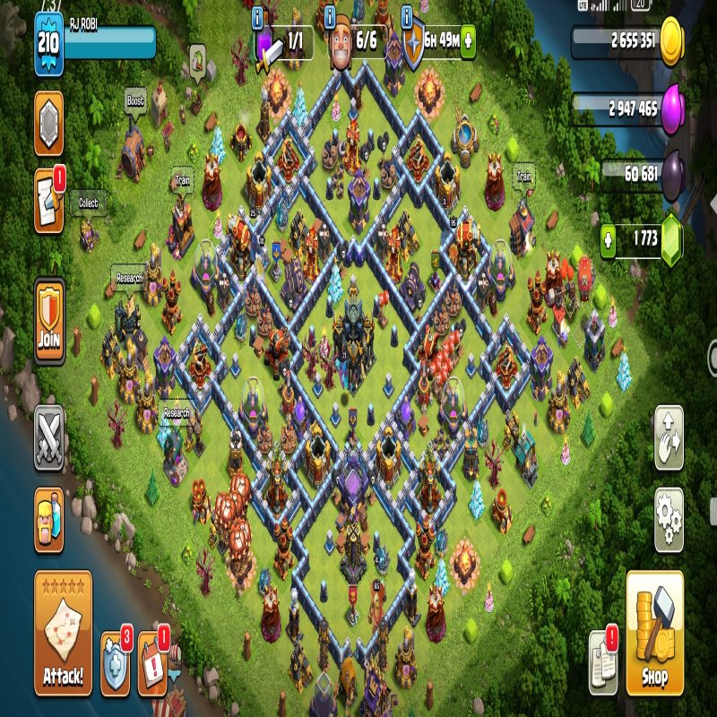 🏰 Clash of Clans акаунт | 17 ратуша | Максимальний рівень