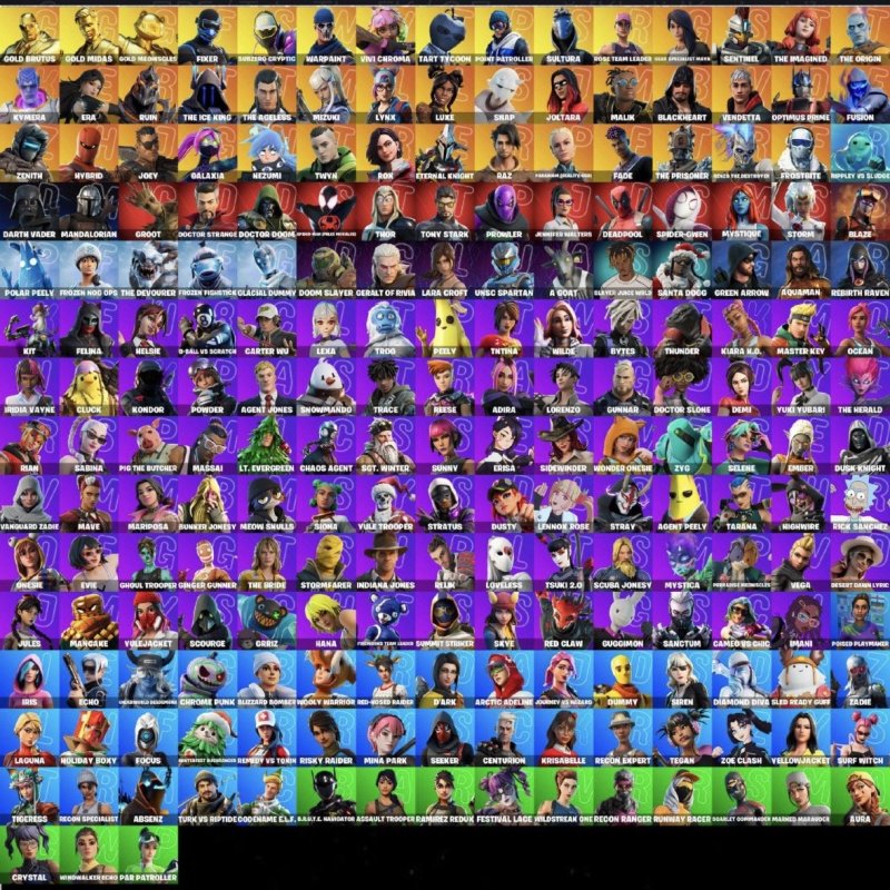 🎨 213 skins | 🌟 Fortnite account