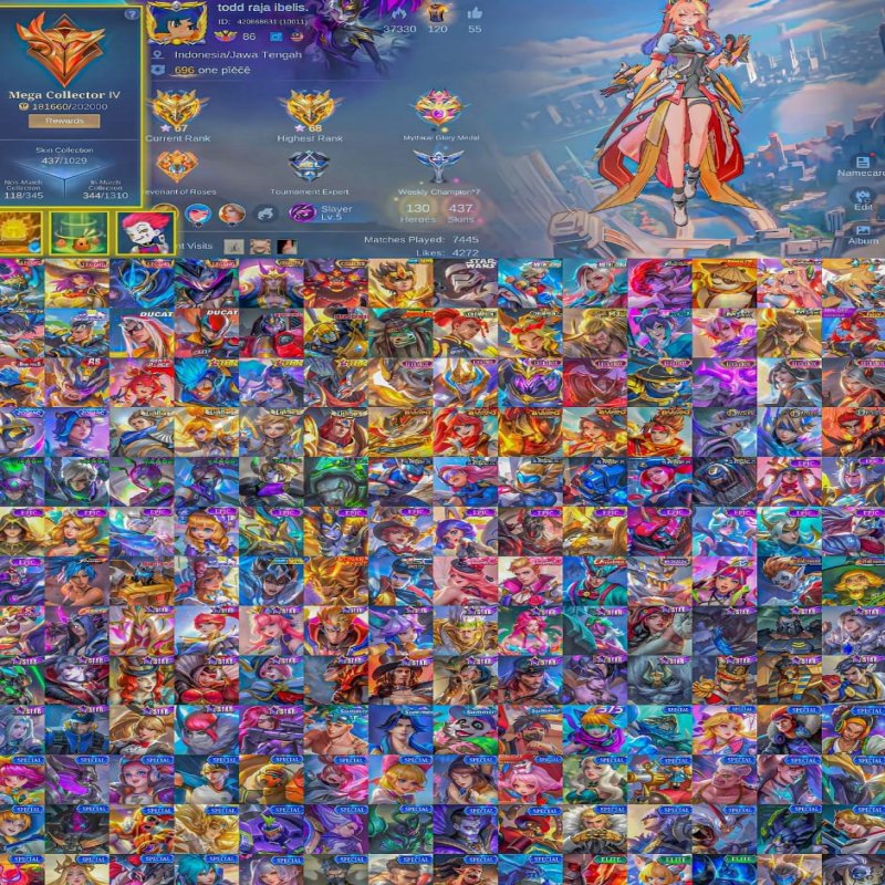 🎮 Mobile Legends акаунт | Мифічний | 130 героїв | 437 облич