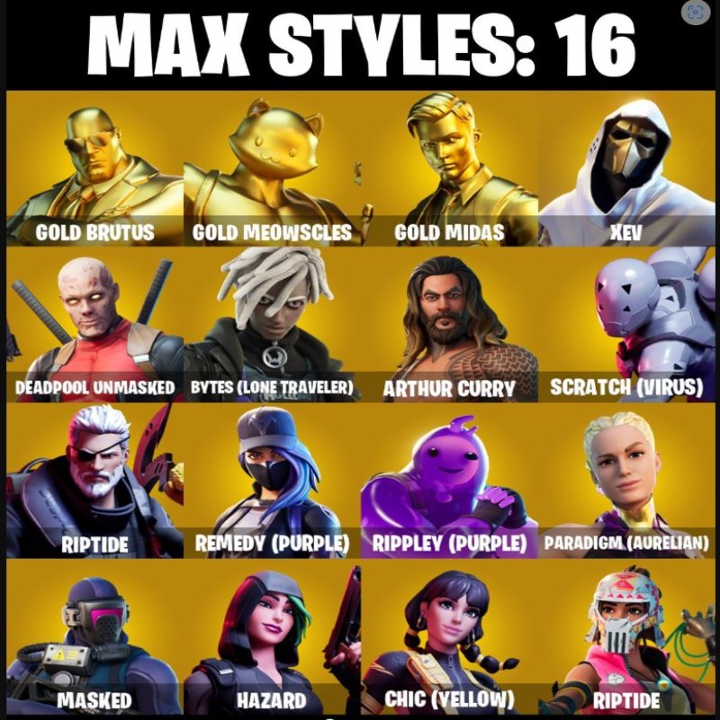 🎨 30 скінів | 🌟 Fortnite акаунт