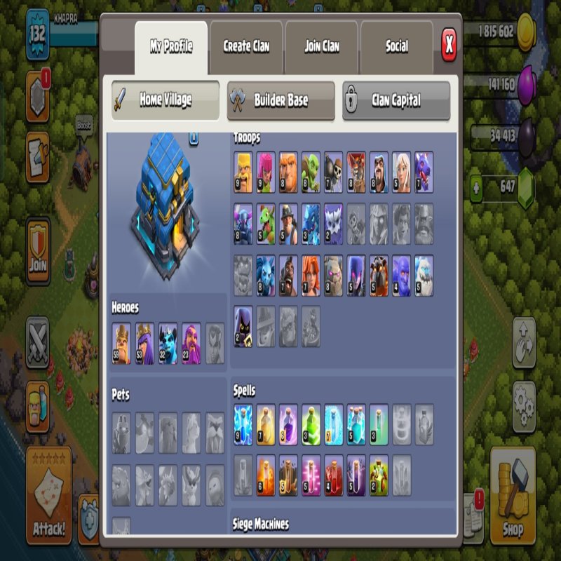 🏰 Clash of Clans акаунт | Ратуша 12 рівень | Рівень 132