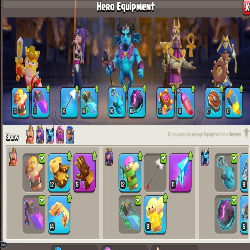 🏰 Clash of Clans акаунт | Ратуша 15 рівень | Рівень 0