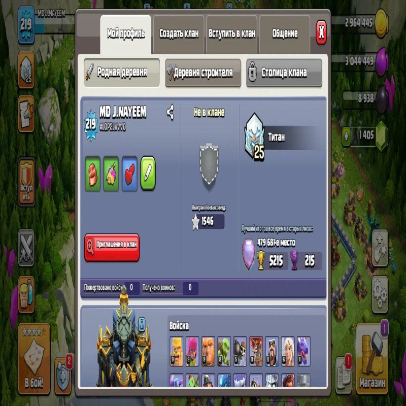 🏰 Clash of Clans account | Town Hall 17 | Level 219