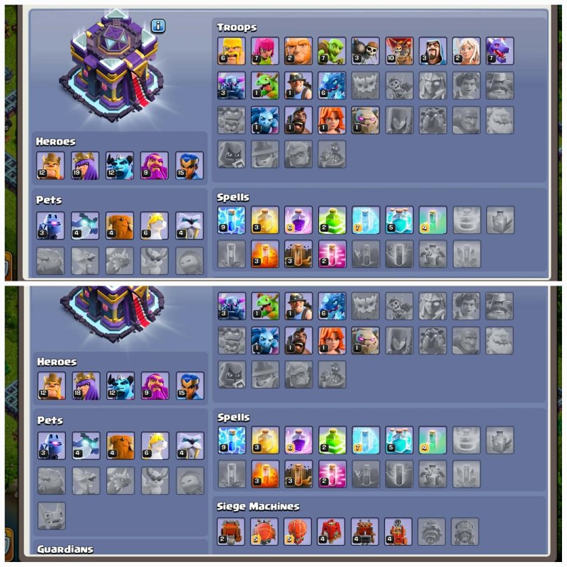 🏰 Clash of Clans акаунт | Ратуша 15 рівень | Рівень 0