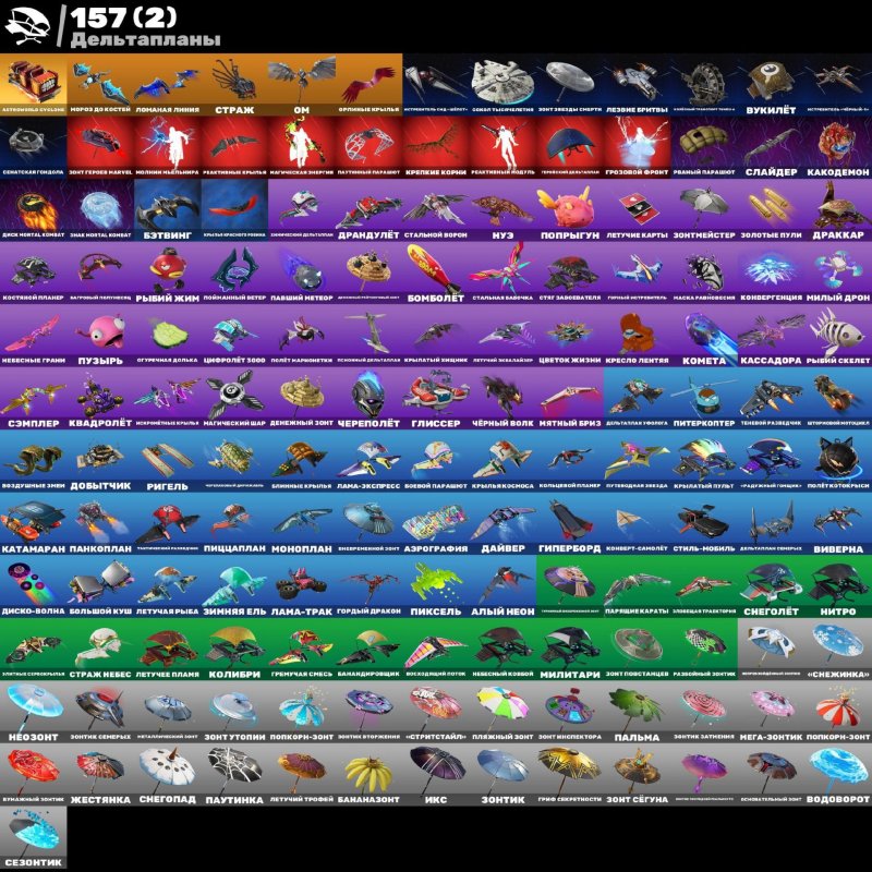 🎨 176 skins | 🌟 Fortnite account