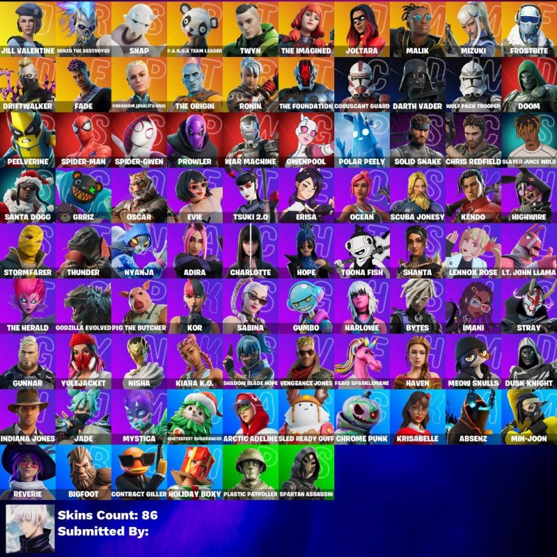 🎨 35 скінів | 🌟 Fortnite акаунт