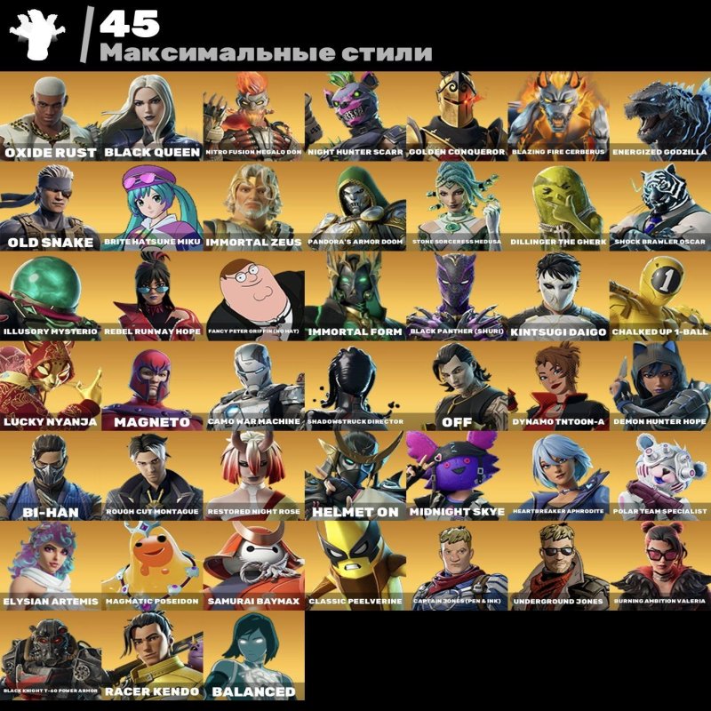 🎨 99 skins | 🌟 Fortnite account