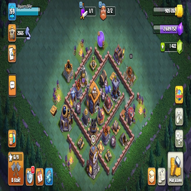 🏰 Clash of Clans акаунт | Ратуша 13 | Рівень 159