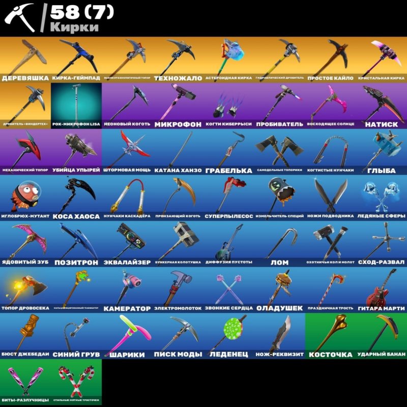 🎨 58 skins | 🌟 Fortnite account