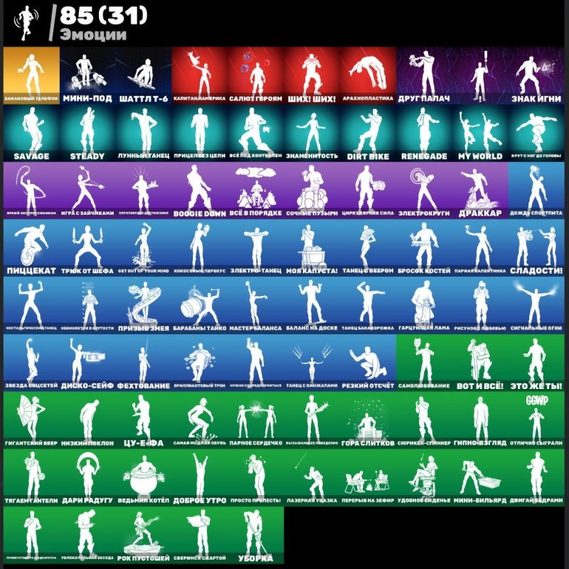 🎨 101 скін | 🌟 Fortnite акаунт