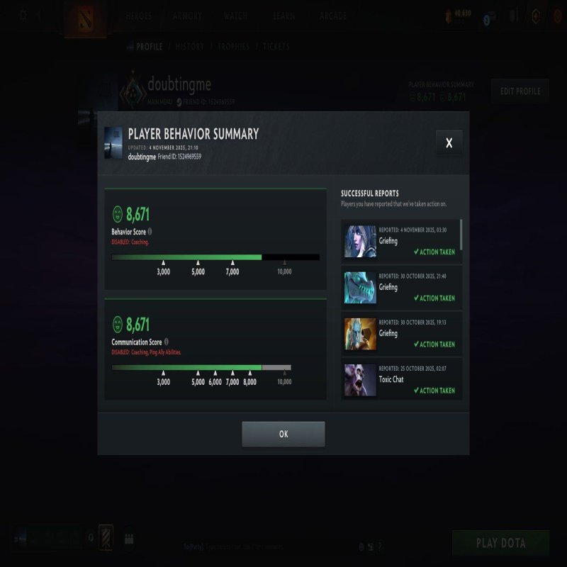 🏅 MMR 1500 | 🕒 1000 годин | 🛡 10000