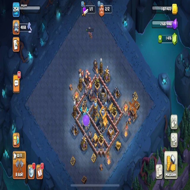 🏰 Clash of Clans акаунт | Ратуша 18 | Рівень 254