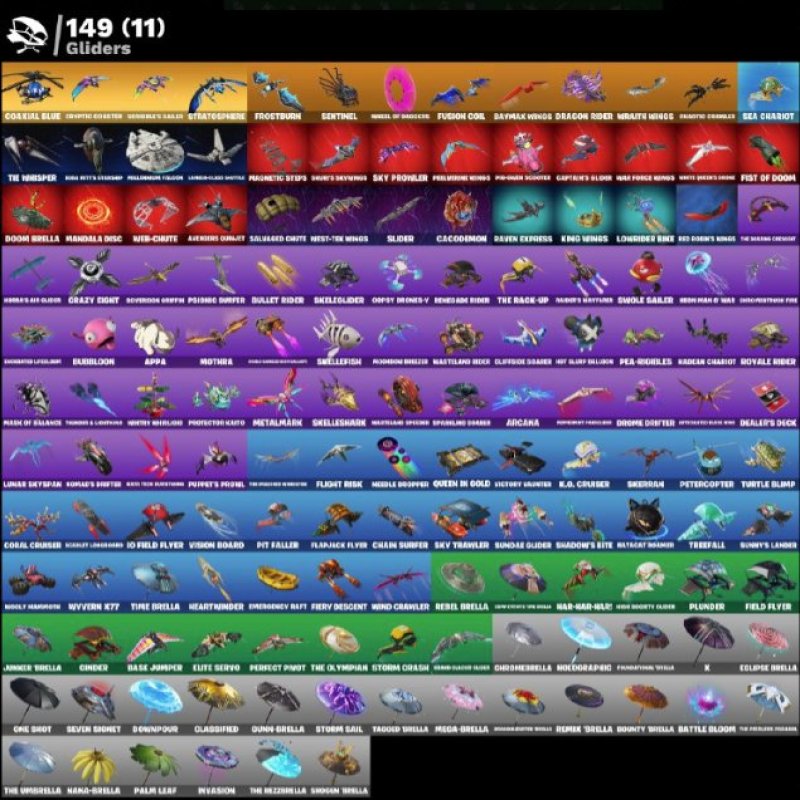 🎨 207 скінів | 🌟 Fortnite акаунт