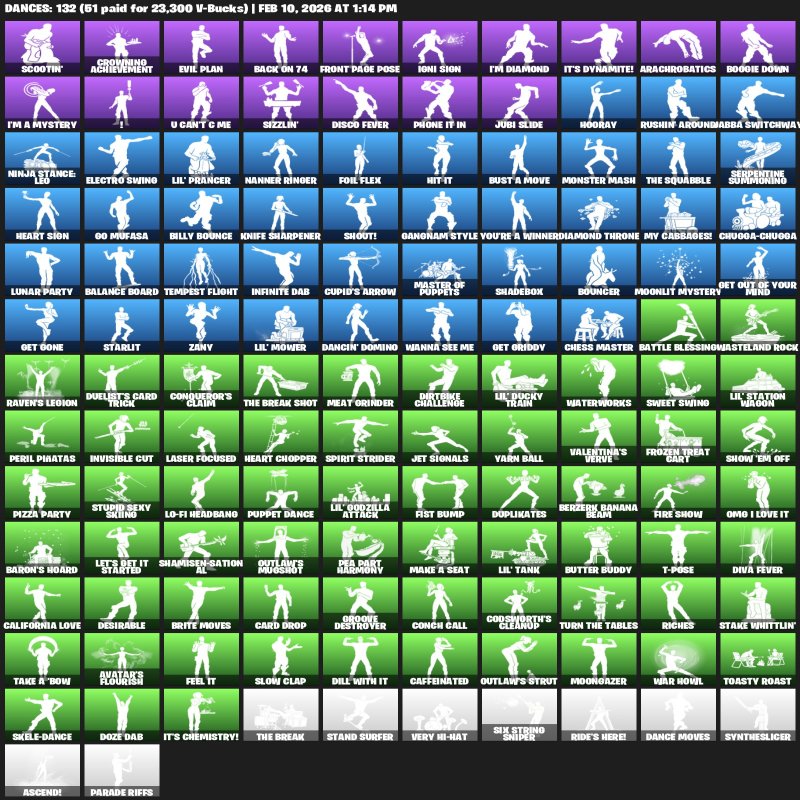 🎨 98 skins | 🌟 Fortnite account