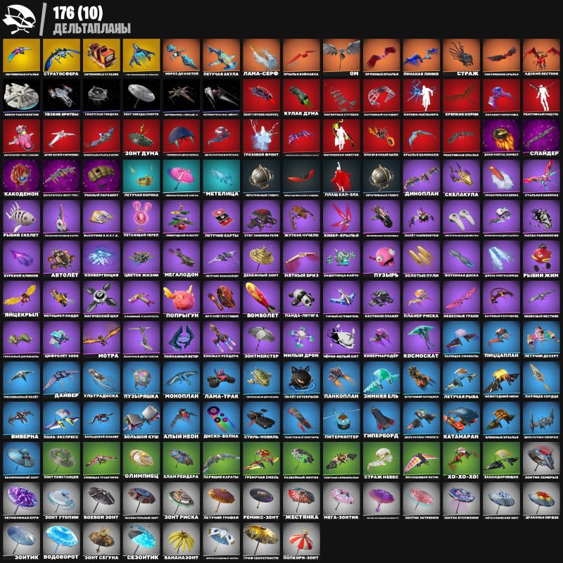 🎨 287 скінів | 🌟 Fortnite акаунт