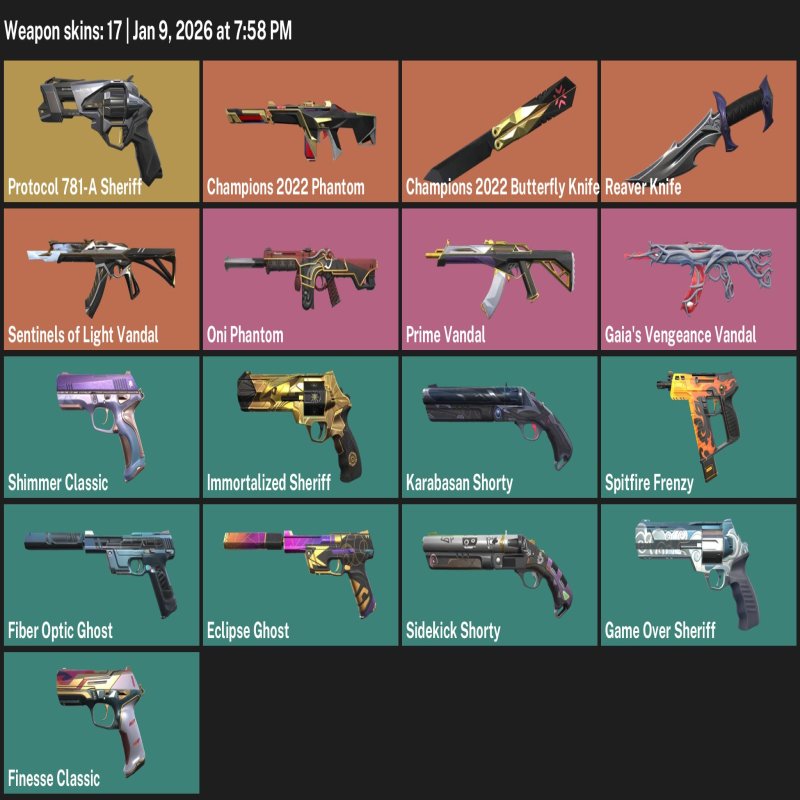 🎯 Valorant акаунт | Ранг: Відкрито | EU | 22 агенти