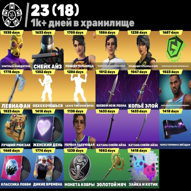 🎨 179 скінів | 🌟 Fortnite акаунт