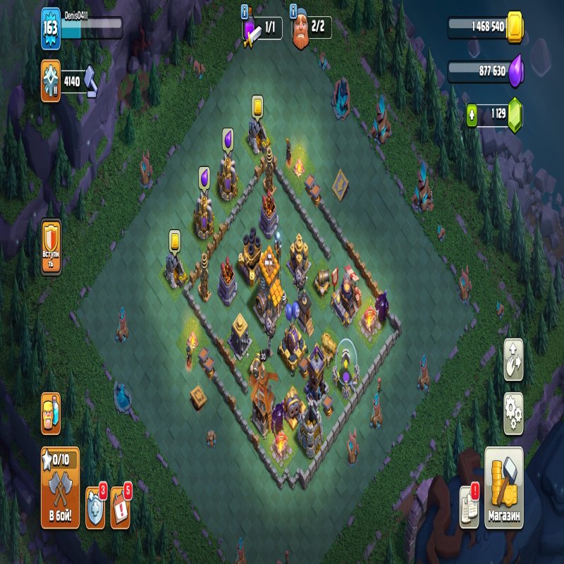 🏰 Clash of Clans акаунт | 13 ратуша | 163 рівень