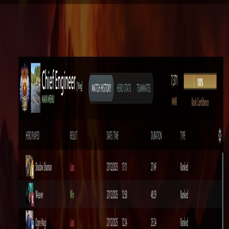 🏅 MMR 7371 | 🕒 1000 годин | 🛡 11000