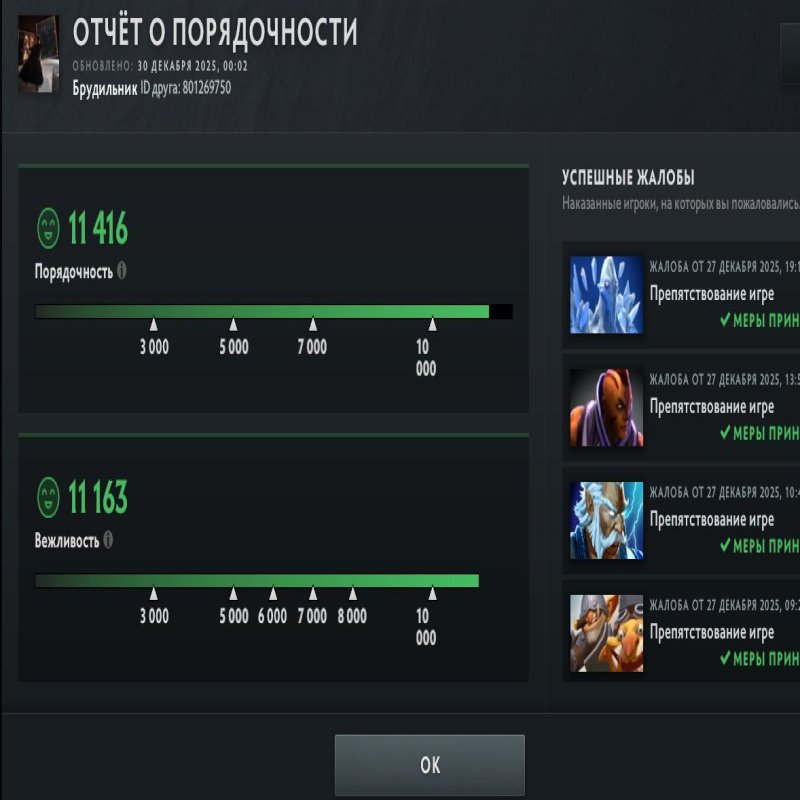 🏅 MMR 1715 | 🕒 206 годин | 🛡 11163