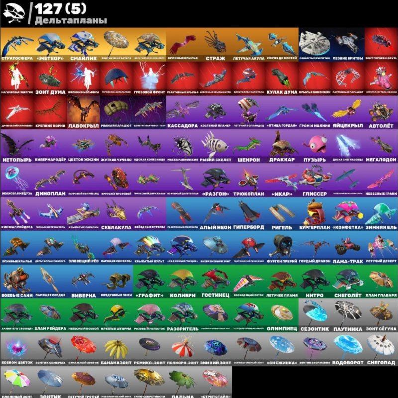 🎨 121 skins | 🌟 Fortnite account