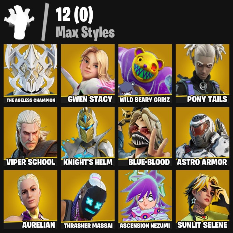 🎨 32 скінів | 🌟 Fortnite акаунт