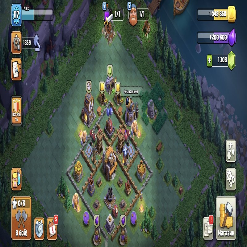 🏰 Clash of Clans акаунт | Ратуша 13 рівня | Рівень 117