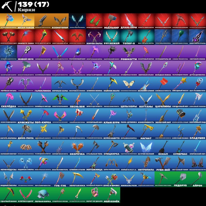 🎨 117 скінів | 🌟 Fortnite акаунт