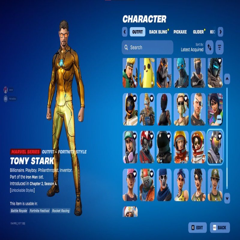 🎨 182 скина | 🌟 Fortnite аккаунт