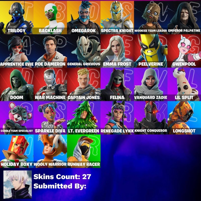 🎨 63 скінів | 🌟 Fortnite акаунт