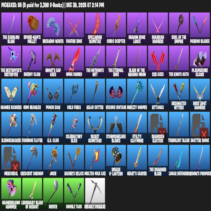 🎨 55 skins | 🌟 Fortnite account