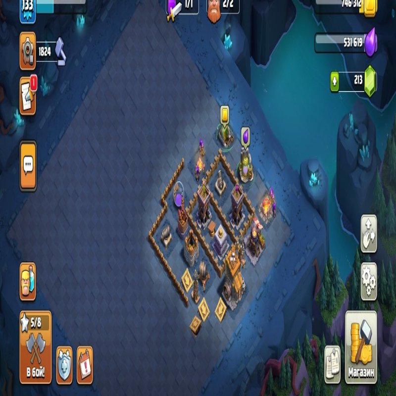 🏰 Clash of Clans акаунт | Ратуша 13 рівня | Рівень 50