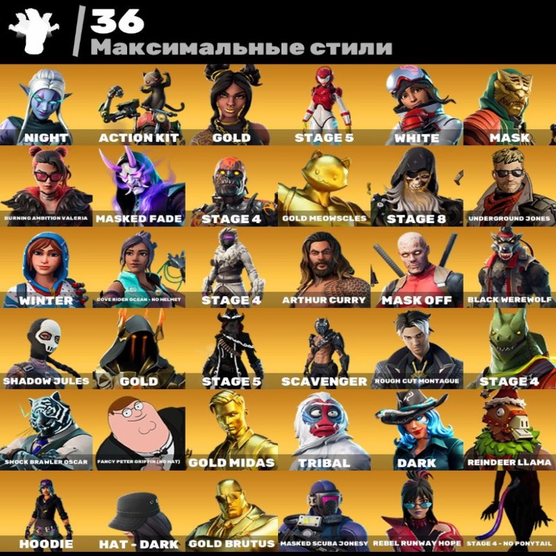 🎨 256 skins | 🌟 Fortnite account