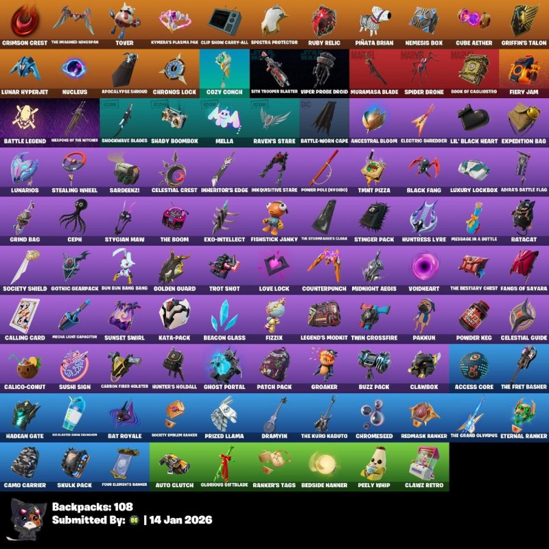 🎨 93 скінів | 🌟 Fortnite акаунт