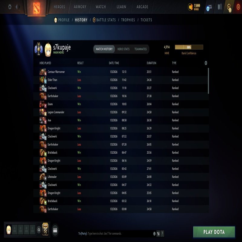 🏅 MMR 5000 | 🕒 1500 hours | 🛡 10000