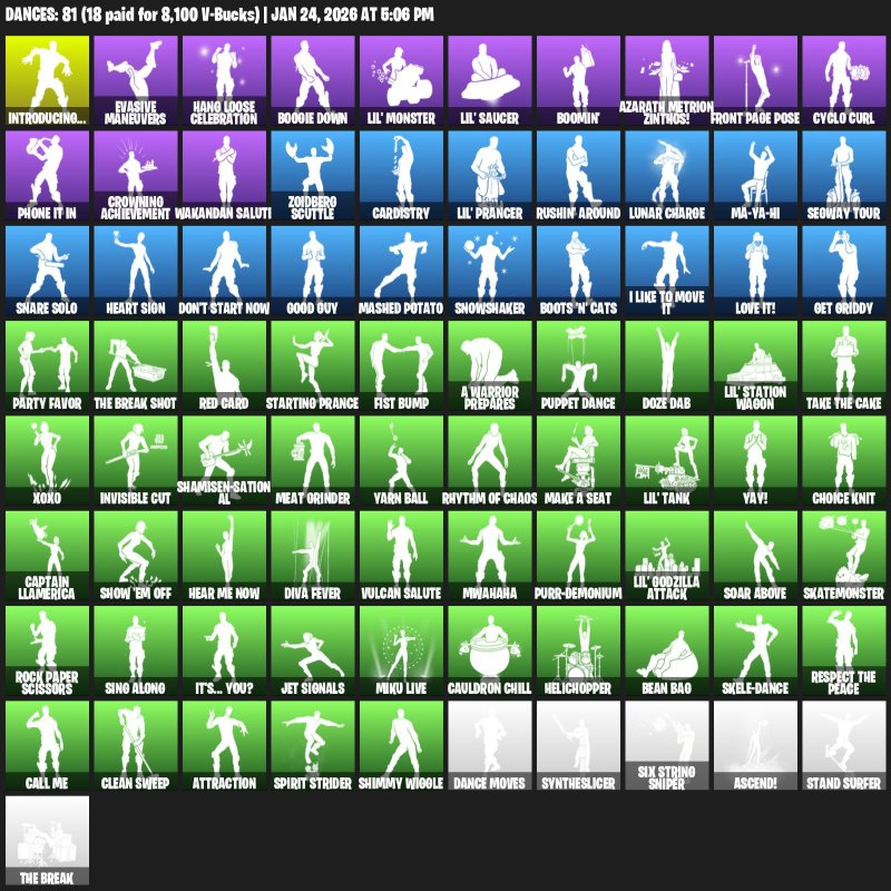 🎨 101 skins | 🌟 Fortnite account