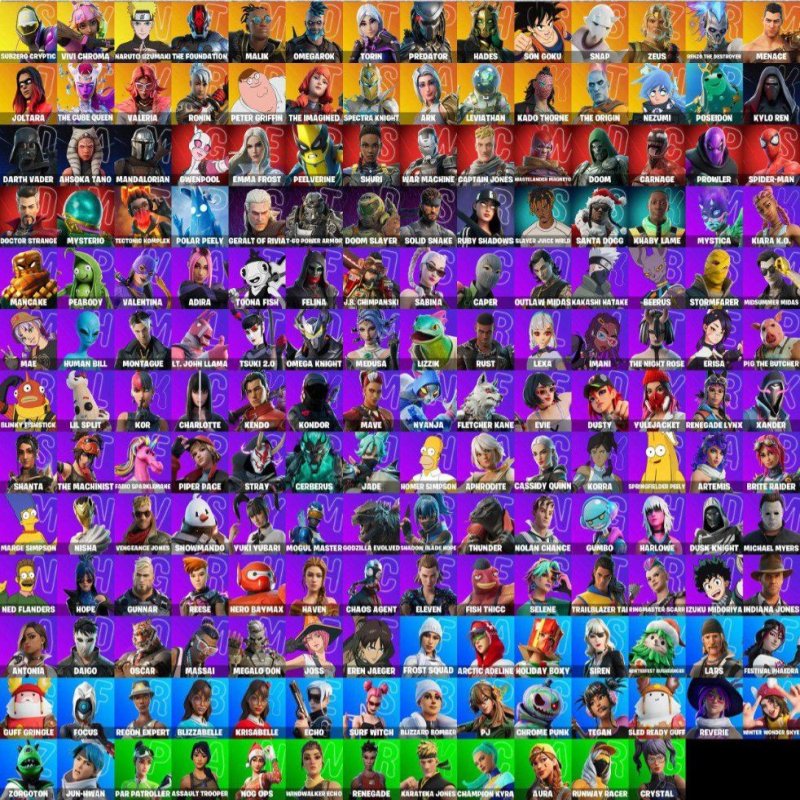 🎨 180 skins | 🌟 Fortnite account