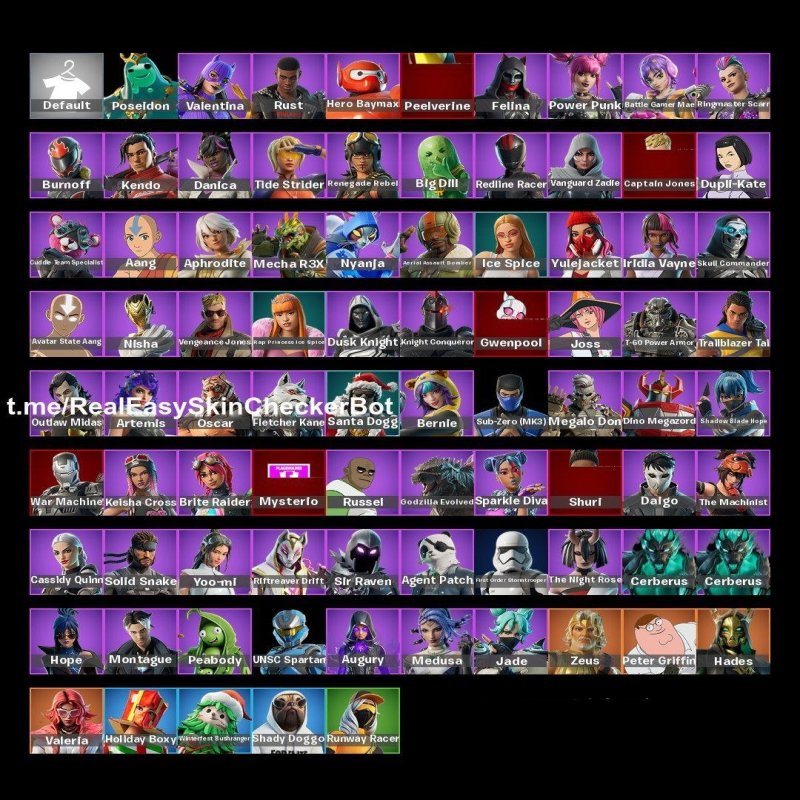 🎨 86 skins | 🌟 Fortnite account