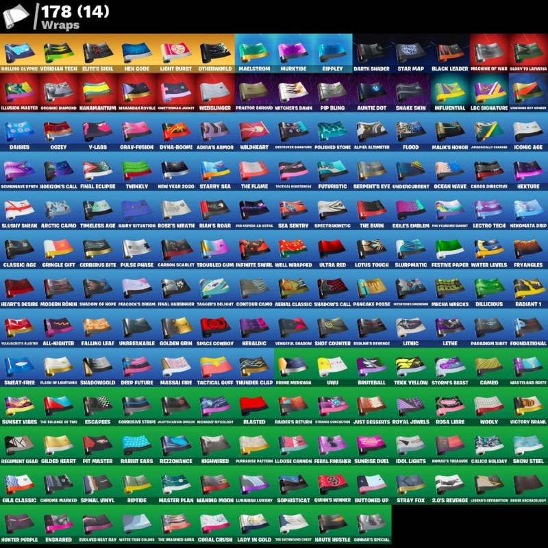 🎨 206 skins | 🌟 Fortnite account