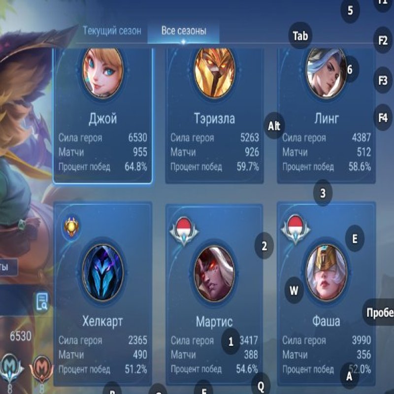 🎮 Mobile Legends account | Epic | 130 heroes | 394 skins