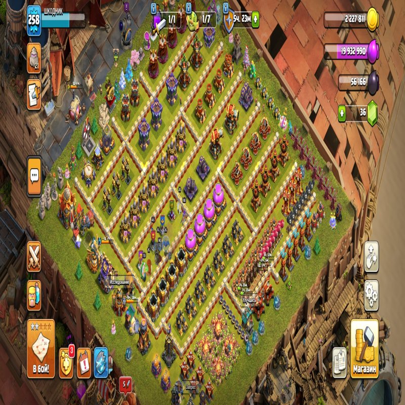 🏰 Clash of Clans акаунт | Ратуша 16 рівня | Рівень 0