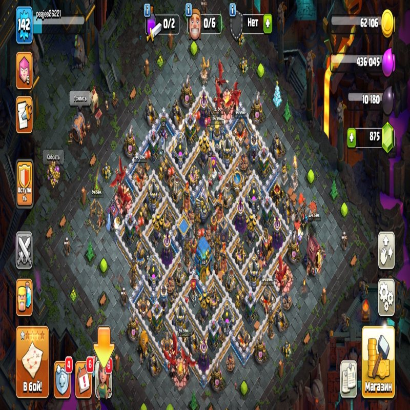 🏰 Clash of Clans акаунт | Ратуша 12 | Рівень 64